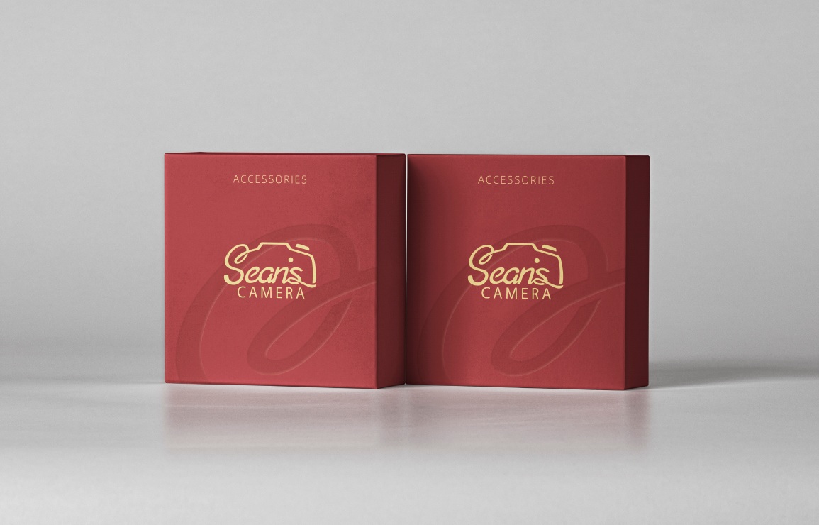 Sean’s Camera accessory packaging design study